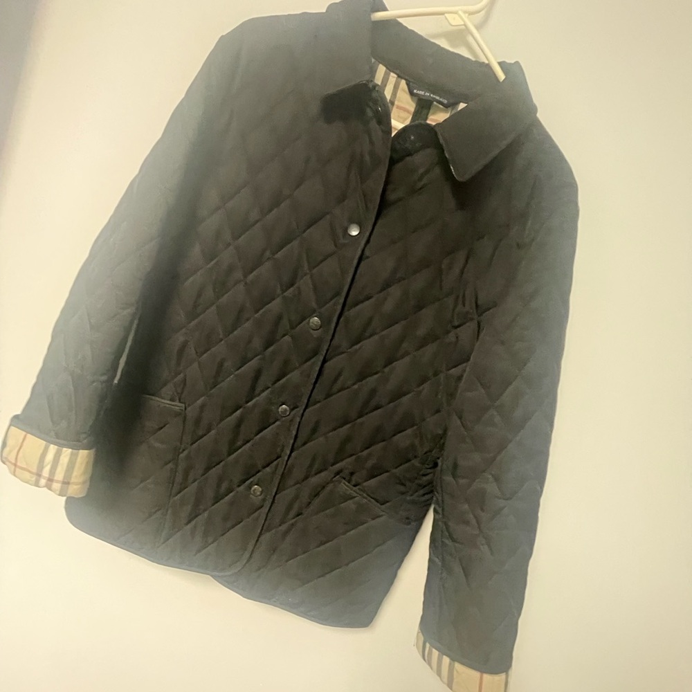 Burberry Women’s Quilted Jacket size M - original made in England - Picture 2 of 8